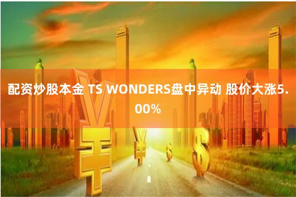 配资炒股本金 TS WONDERS盘中异动 股价大涨5.00%